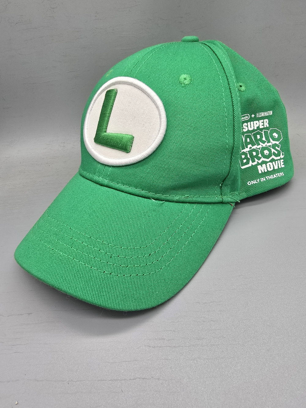 Super Mario Bros. Movie Youth Luigi Baseball Cap
